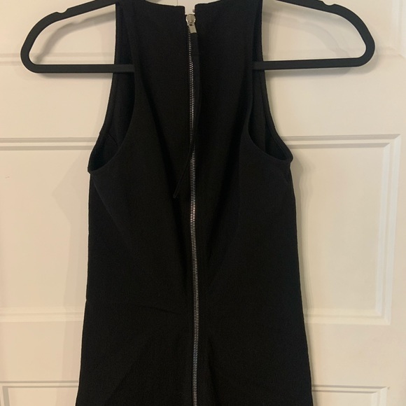 New w Tag Rick Owens Black Grosgrain Dress Size 40 - Picture 4 of 7